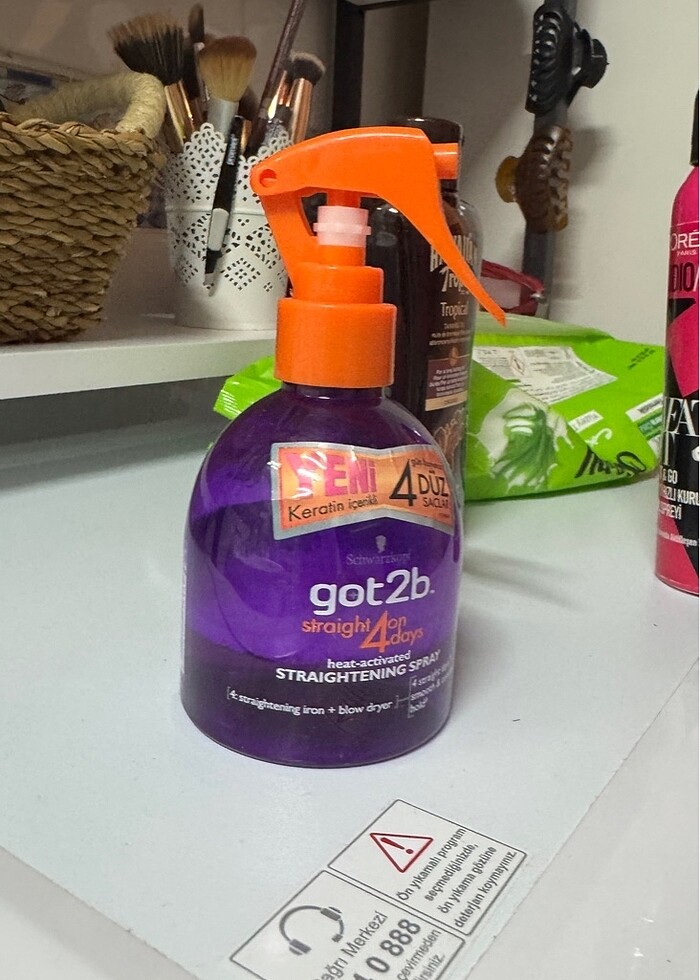Schwarzkopf got2b düzleştirme spreyi - Görsel 3