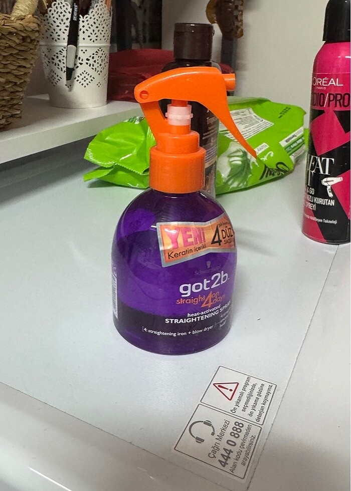 Schwarzkopf got2b düzleştirme spreyi - Görsel 5