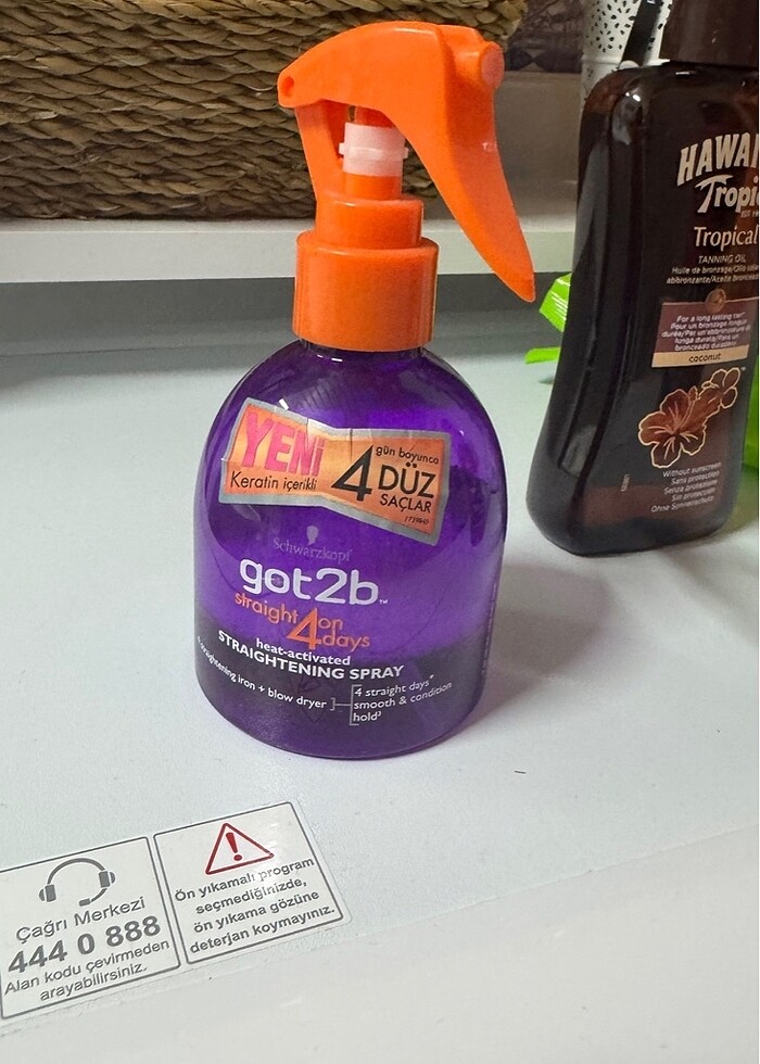 Schwarzkopf got2b düzleştirme spreyi - Görsel 4