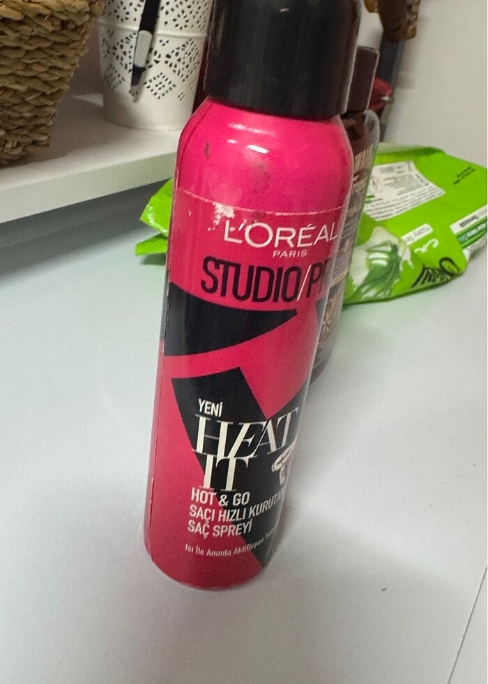 Loreal studio pro hızlı kurutma saç spreyi - Görsel 3