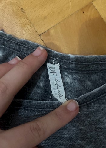 Gri tişortu, Kısa Kollu, Salaş - Görsel 2