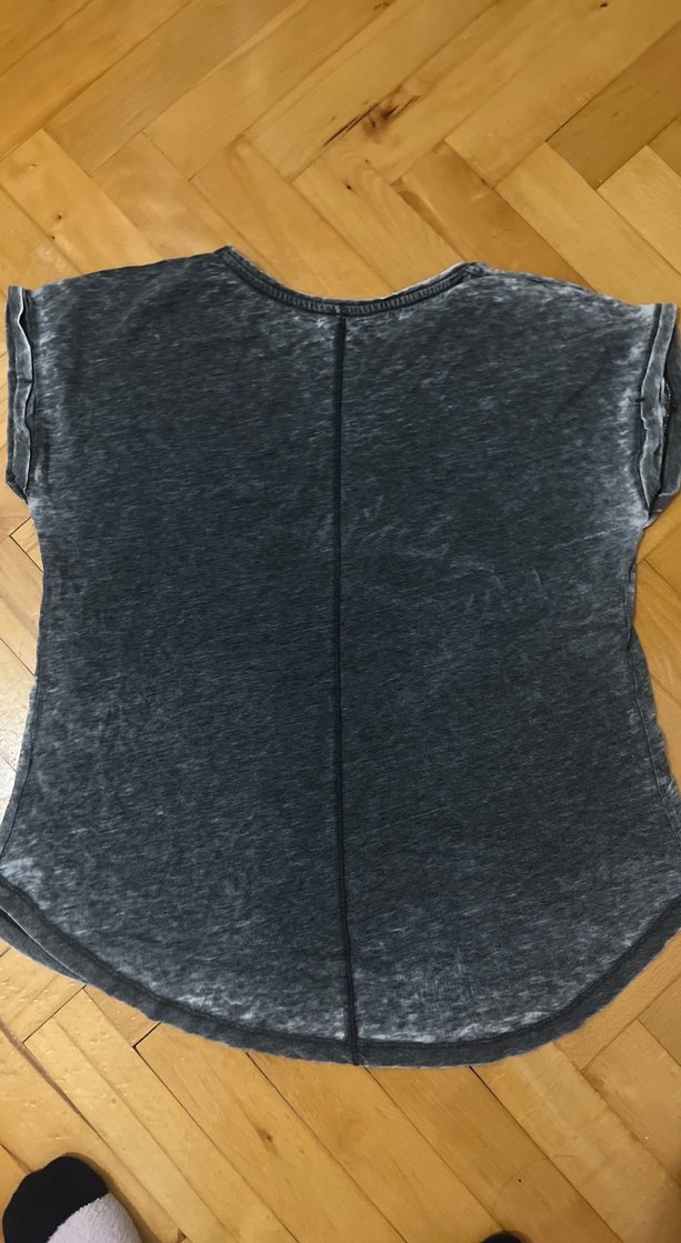 Gri tişortu, Kısa Kollu, Salaş - Görsel 3