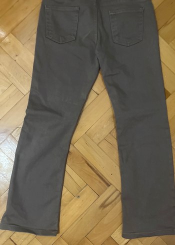 Kahverengi fıt kadınPantolon - Görsel 2