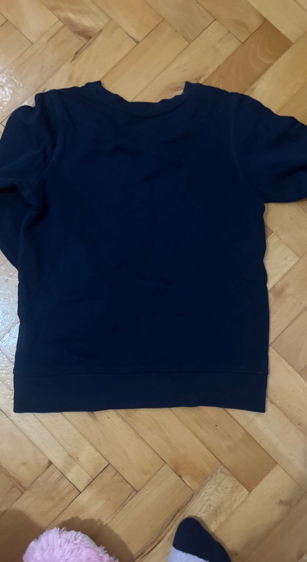 Erkek Lacivert Pamuklu Sweatshirt - Görsel 2