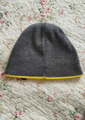 Gri Örgü  Bere boyunluk - Görsel 3