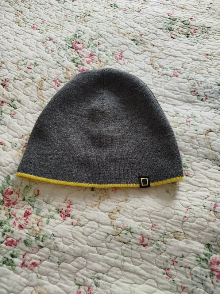 Gri Örgü  Bere boyunluk - Görsel 4