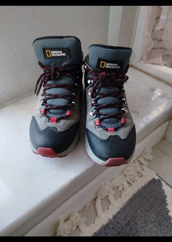 Gri Desenli Erkek Outdoor bot - Görsel 7