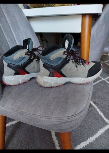 Gri Desenli Erkek Outdoor bot - Görsel 2