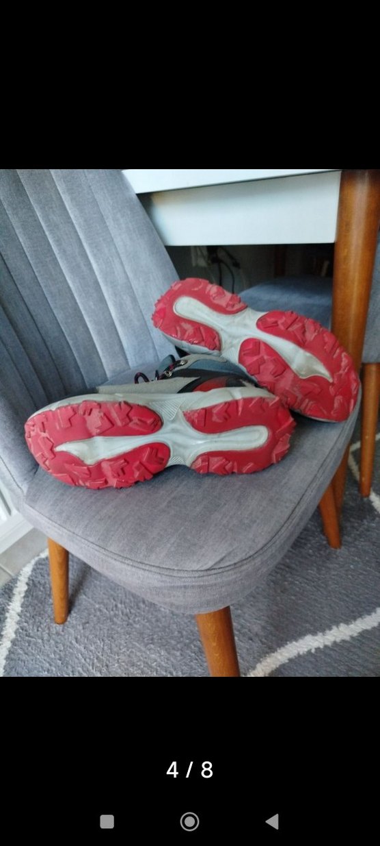 Gri Desenli Erkek Outdoor bot - Görsel 4