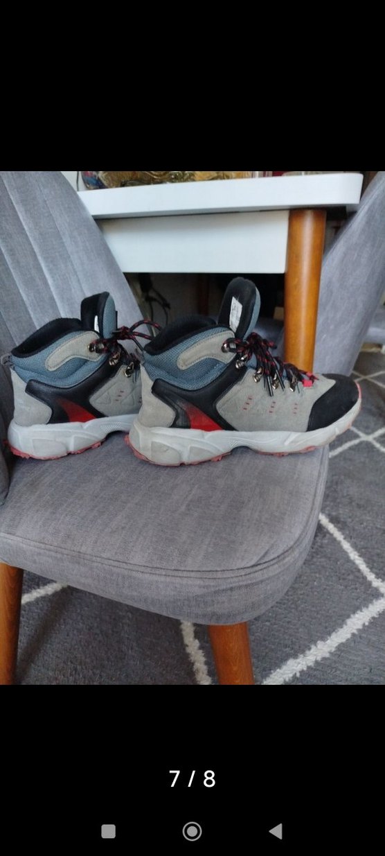 Gri Desenli Erkek Outdoor bot - Görsel 2