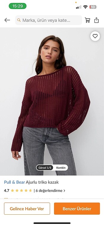 pull and bear kazak