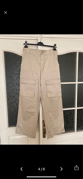 m Beden saten kargo pant