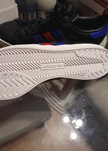 Siyah Erkek Spor Ayakkabı Velcro Detaylı - Görsel 2