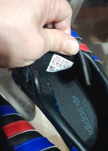 Siyah Erkek Spor Ayakkabı Velcro Detaylı - Görsel 5