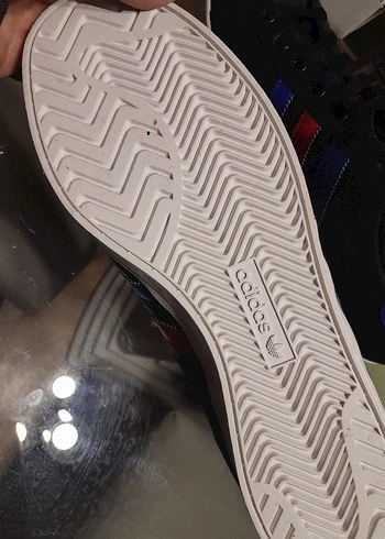 Siyah Erkek Spor Ayakkabı Velcro Detaylı - Görsel 3