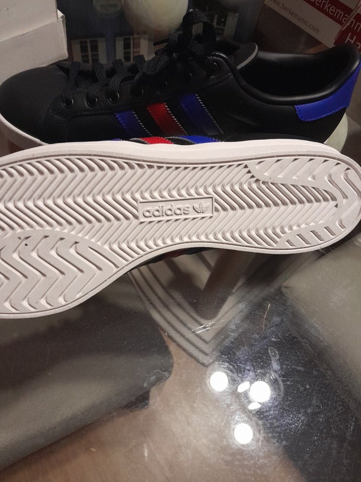 Siyah Erkek Spor Ayakkabı Velcro Detaylı - Görsel 2