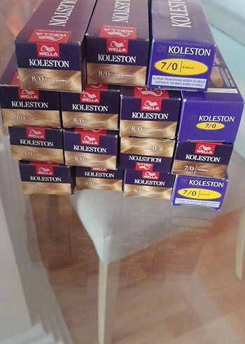 Wella Koleston Saç Boyası 7/0 ve 8/0 - Görsel 2