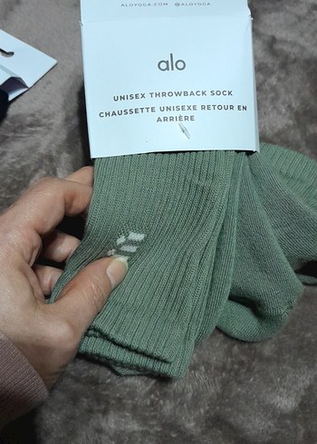 Lacoste Erkek Gri Baskılı Midi Çorap - Görsel 4