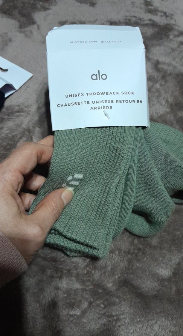 Lacoste Erkek Gri Baskılı Midi Çorap - Görsel 4