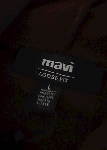 Mavi Baskılı Kahverengi Kapüşonlu Sweatshirt - Görsel 3