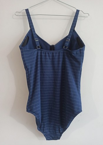 Kadın Lacivert Strappy Mayo - Görsel 7