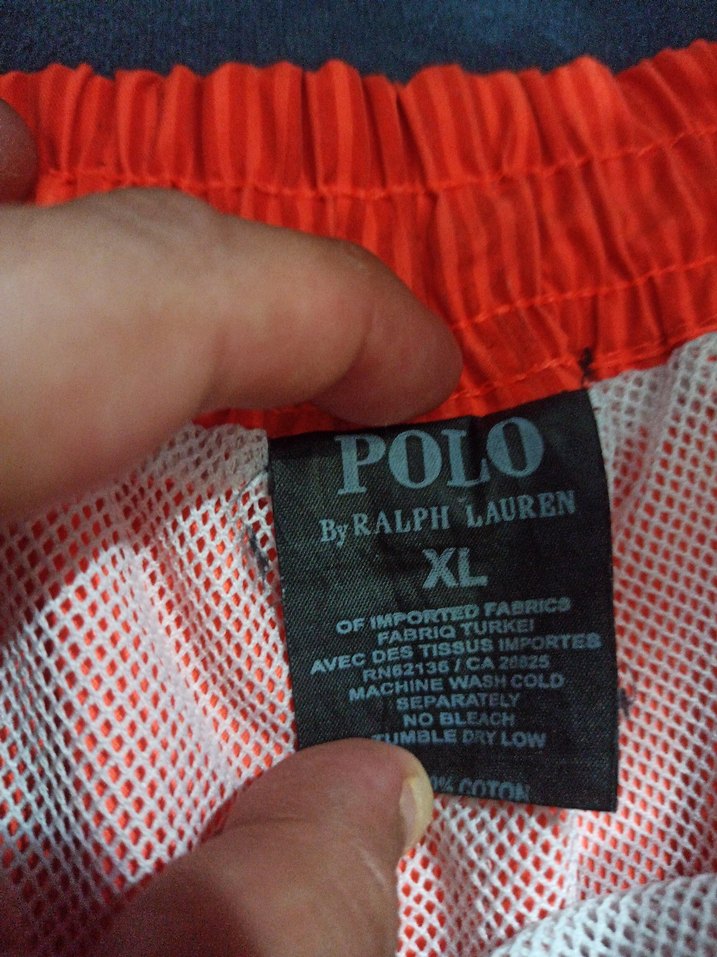 Turuncu polo ralph lauren Erkek Şort - Görsel 4