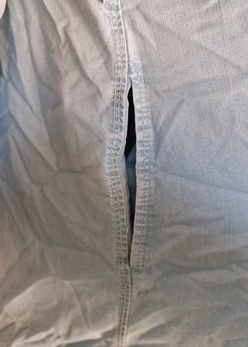 Uzun Mavi Bohem Kadın Sabahlık - Görsel 5