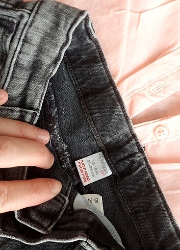 LC Waikiki kız b2bek gomlek kot pantolon