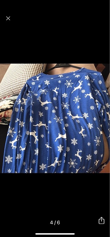 xl Beden mavi Renk Doreanse xl pijama takımı