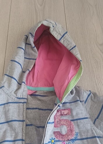 6 Yaş Beden çeşitli Renk Kapşonlu sweatshirt