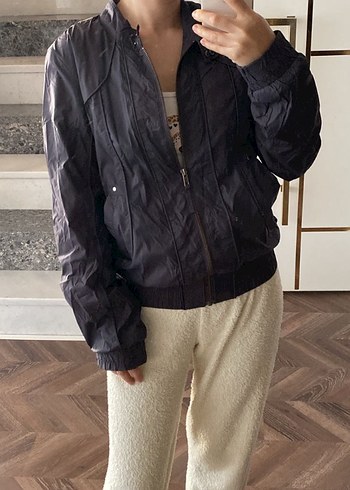 Antrasit yağmurluk - Görsel 4