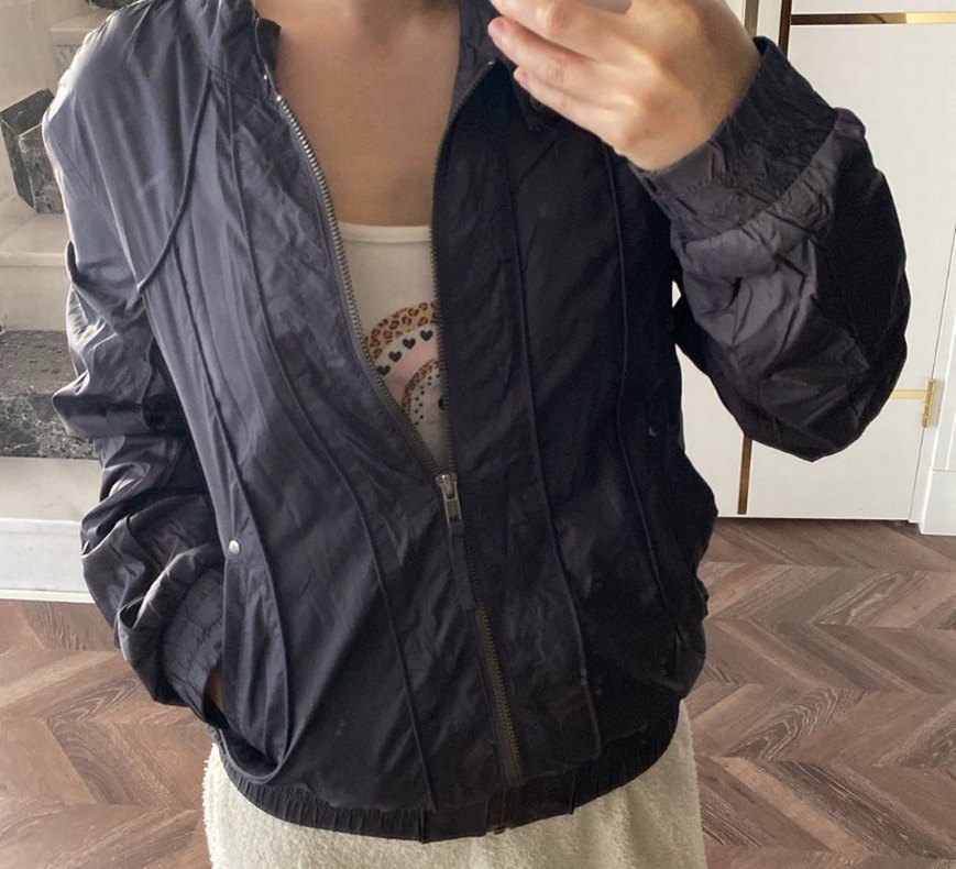 Antrasit yağmurluk - Görsel 3