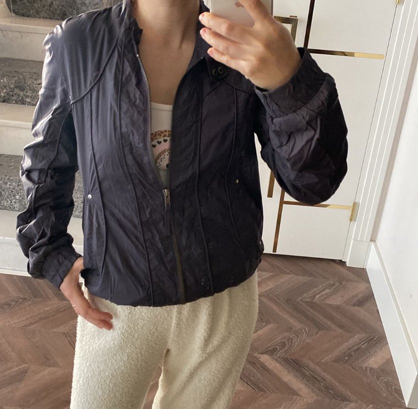 Antrasit yağmurluk - Görsel 5