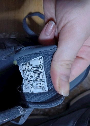 Gri Bağcıklı Su Geçirmez Outdoor Ayakkabı - Görsel 4