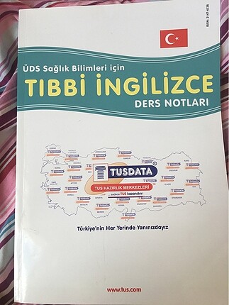 Tusdata tıpdil yökdil sınavı için tıbbi ingilizce kitabı