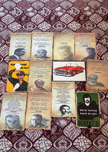 Behzat Ç Temalı Sanatsal Kartlar Seti - Görsel 2