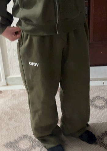 Void haki rengi eşofman altı - Görsel 2