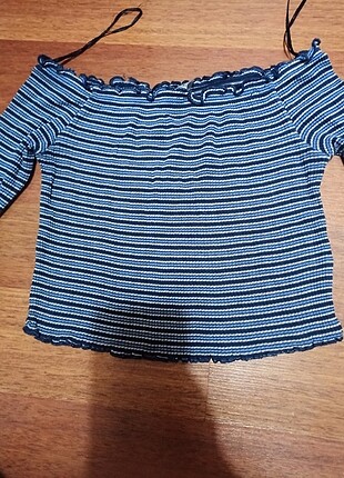 xs Beden Lacivert bluz 