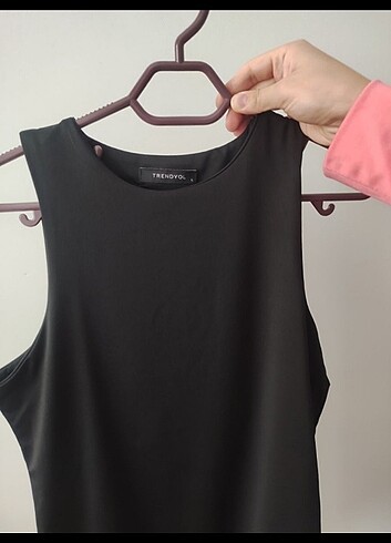 Trendyolmilla siyah çıtçıtlı body