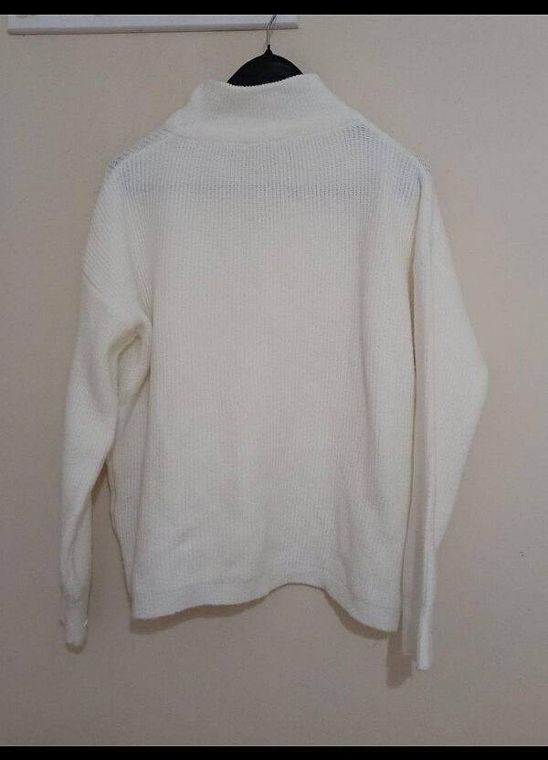 Trendyol Fermuarlı Triko Kazak - Görsel 4