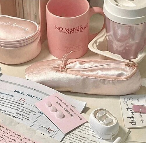 Diğer Balerin ayakkabı makyaj çantası pintersest lolita