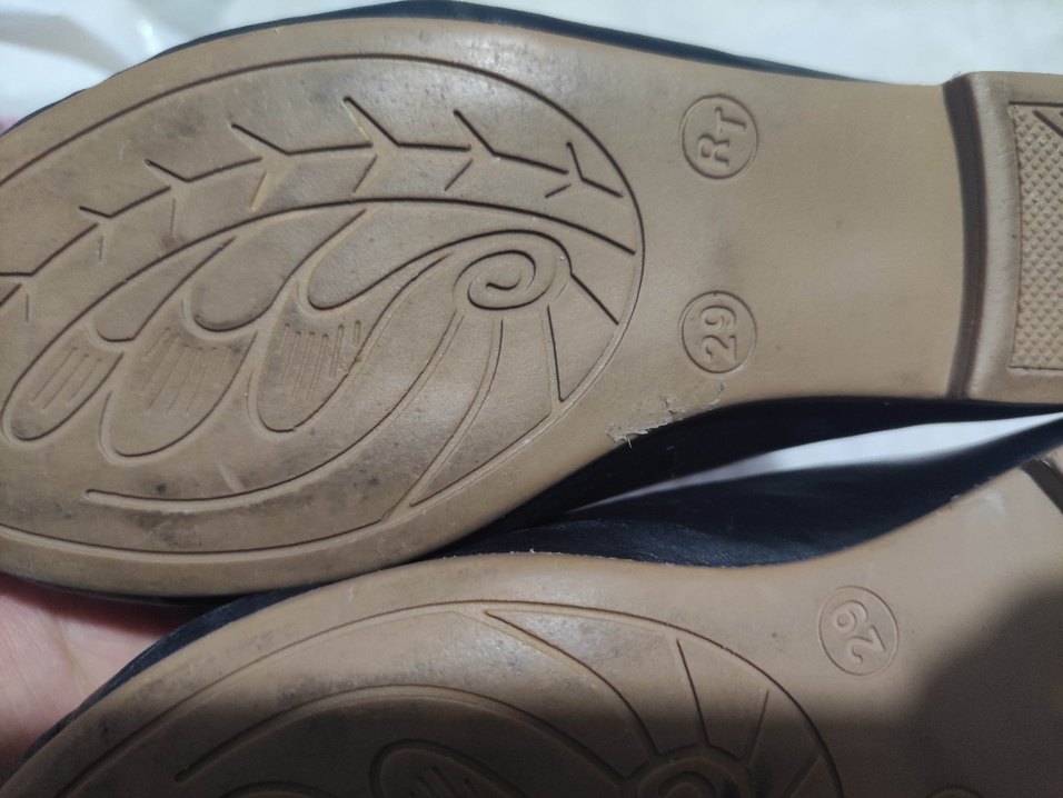 Kız Çocuk Siyah Tokalı Babet Ayakkabı - Görsel 3