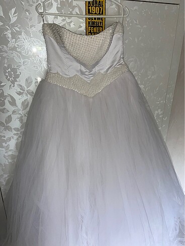 Straplez gelinlik - Görsel 2