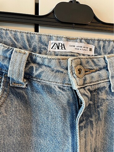 Zara Zara straight fit yüksek bel Jean