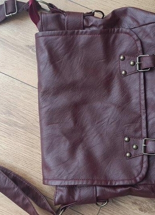 Bordo Postacı Çanta