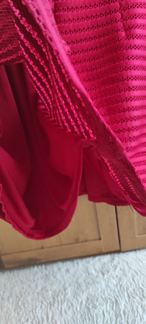 Bordo kloş etek - Görsel 2