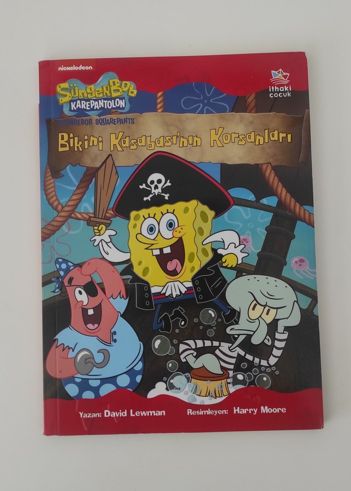 SüngerBob KarePantolon Çocuk Kitap Seti - Görsel 3