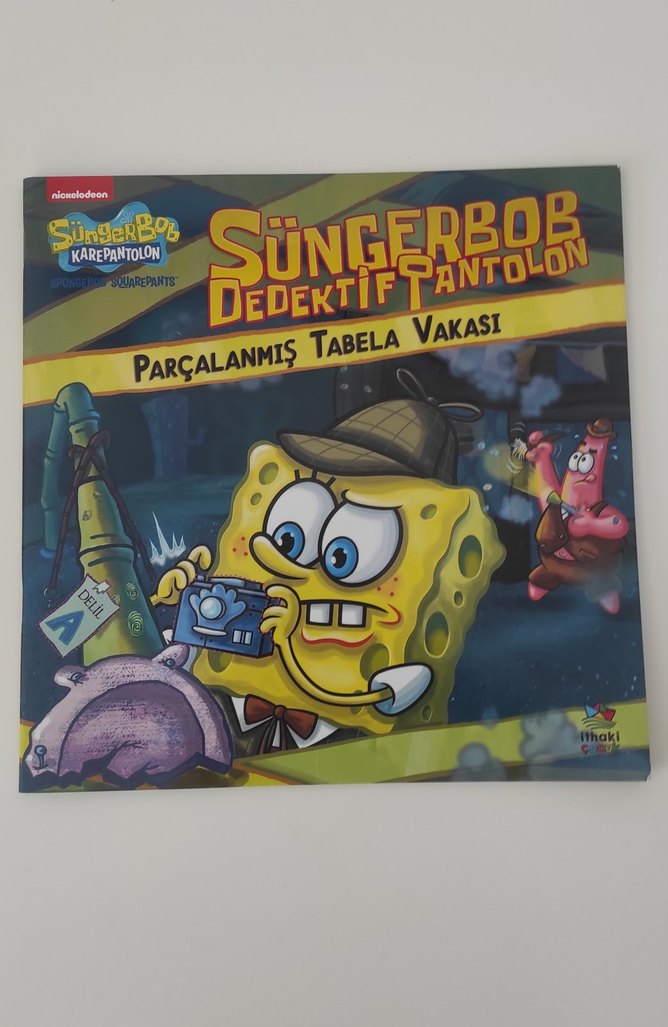SüngerBob KarePantolon Çocuk Kitap Seti - Görsel 5