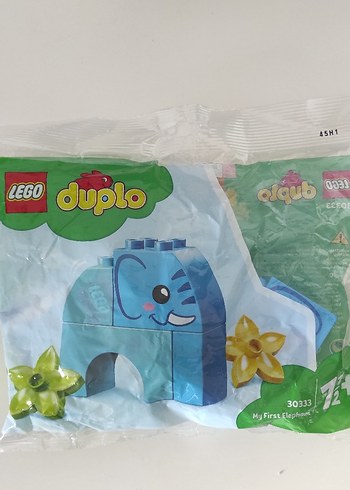 Bilmece Kartları ve Lego Duplo Fil Oyuncak - Görsel 4