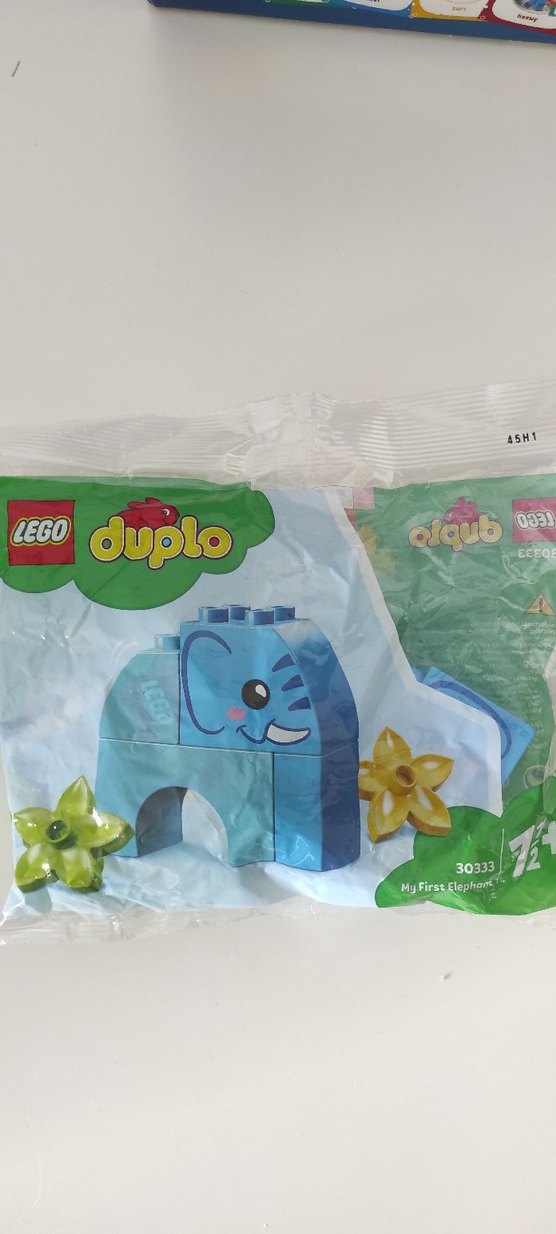Bilmece Kartları ve Lego Duplo Fil Oyuncak - Görsel 4